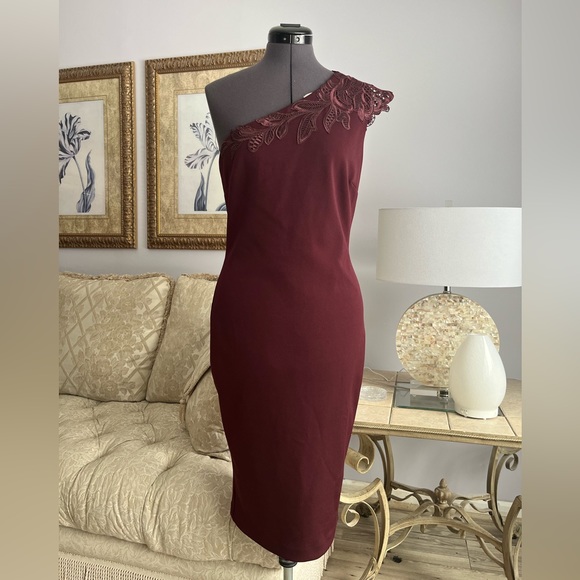 One shoulder Ted Baker Cocktail Evening Dress - Picture 1 of 7